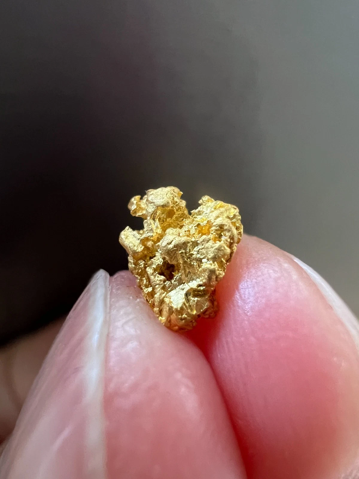 0.46 Grams Australian Natural Gold Nugget - QLD,