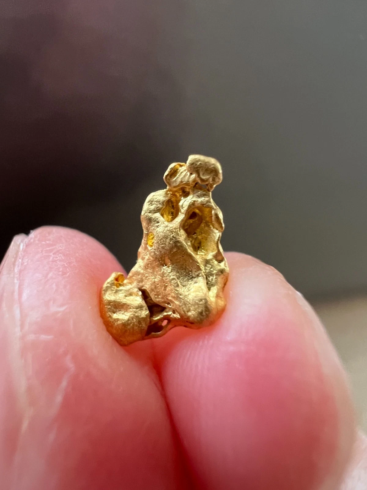 0.46 Grams Australian Natural Gold Nugget - QLD,