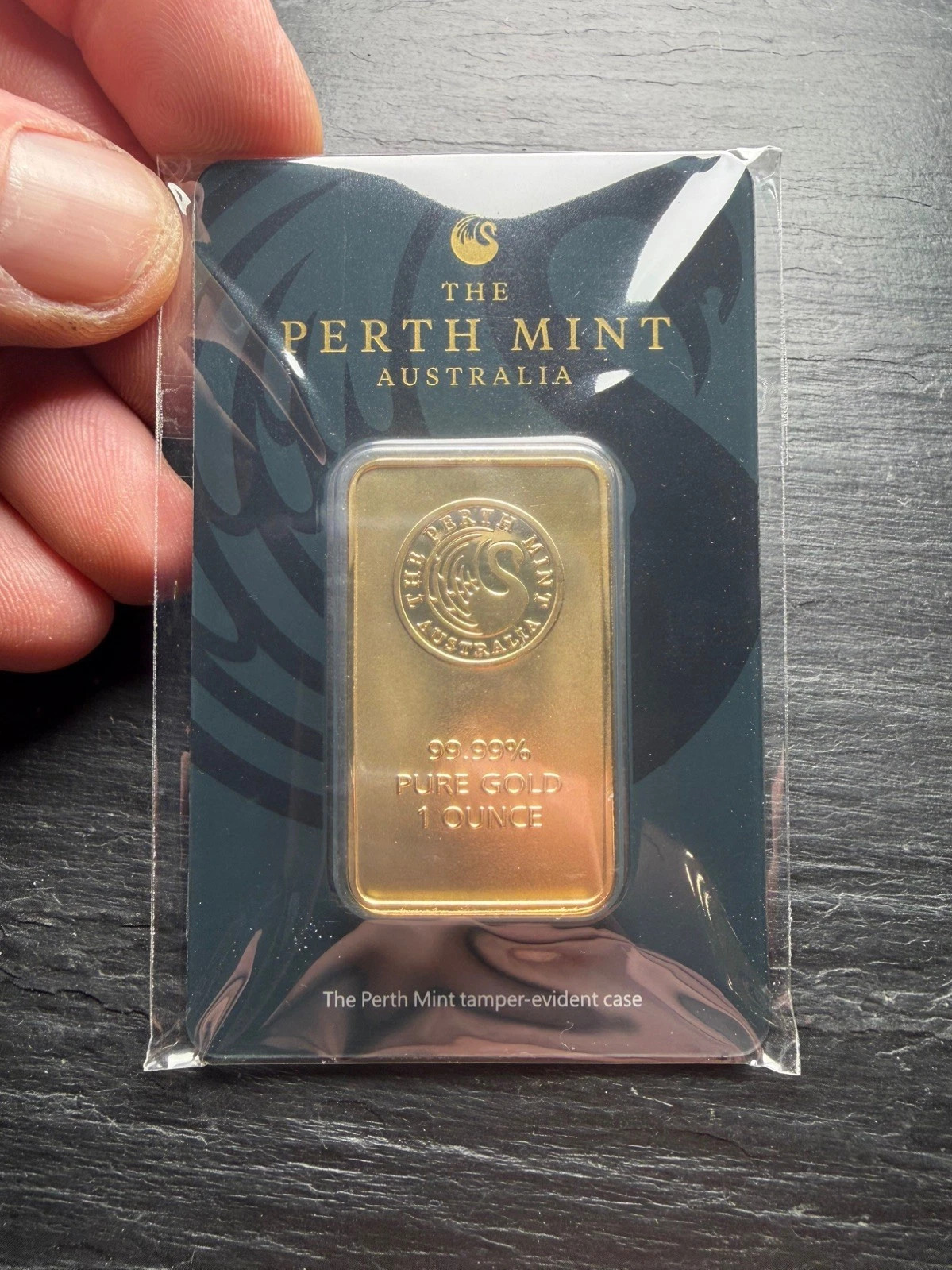 1 oz Gold Bar - Perth Mint .9999 Fine Gold mint from my own private collection