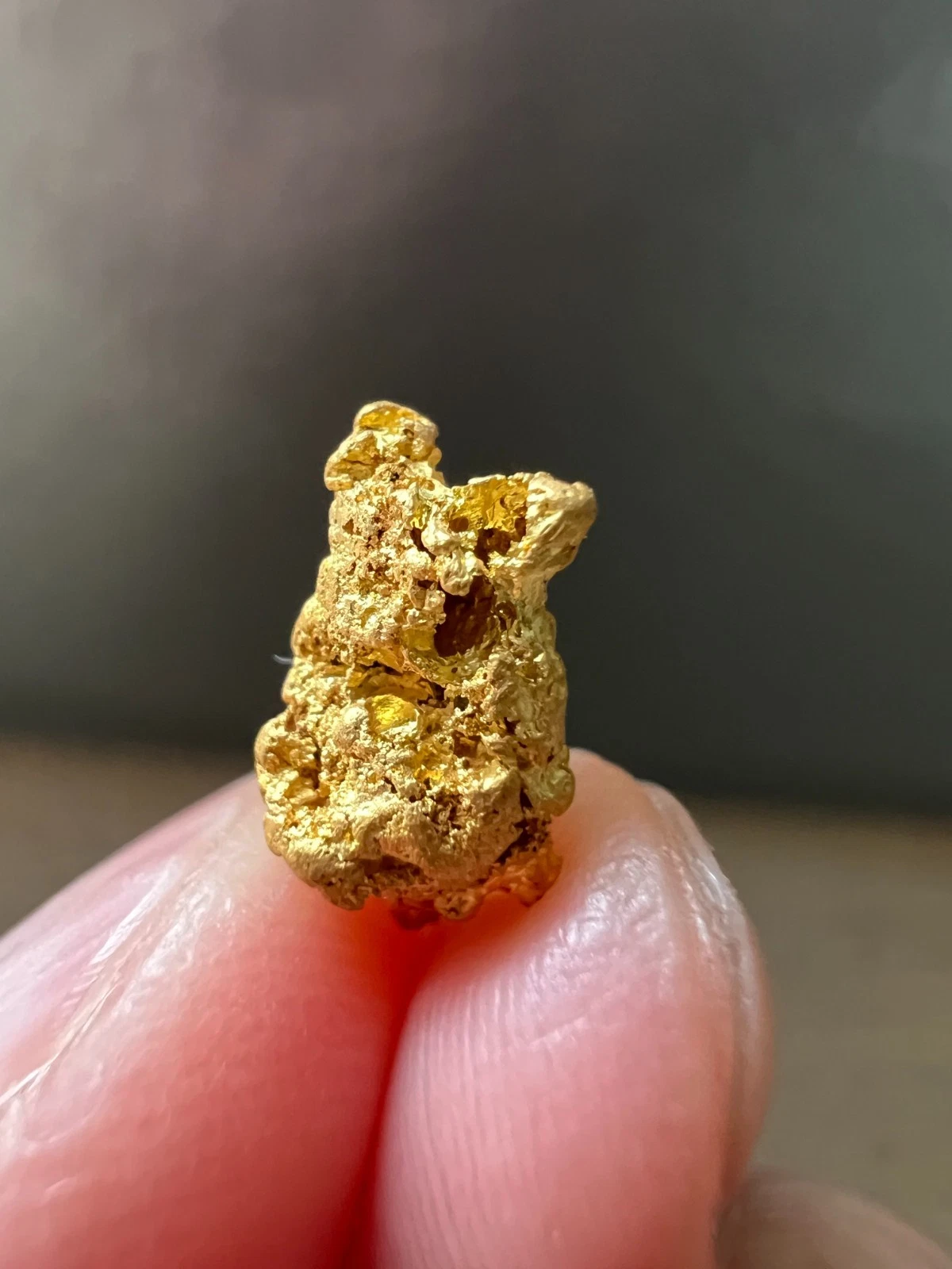 1.26 Grams Australian Natural Gold Nugget - QLD, unique look