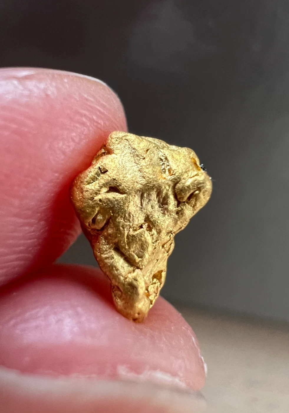 1.31 Grams Australian Natural Gold Nugget - QLD, brilliant, amazing look