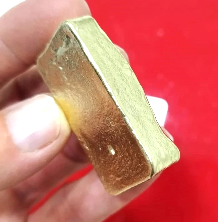235 Grams Scrap Gold Bar Gold Recovery Melted Different Computer Bullion Pins 🌟