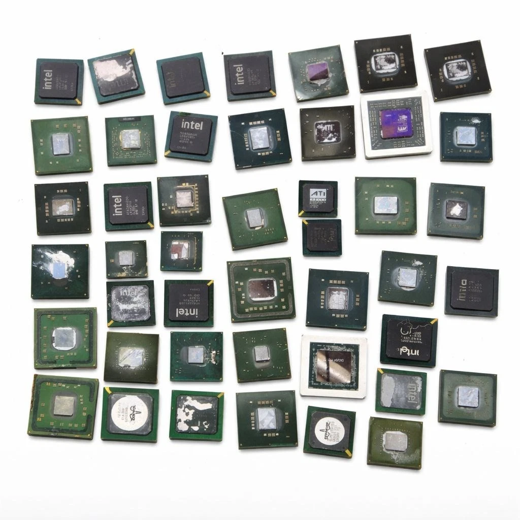 40x Laptop CPU Scrap Lot Intel AMD BGA Chips Gold Recovery Refining FREE POSTAGE