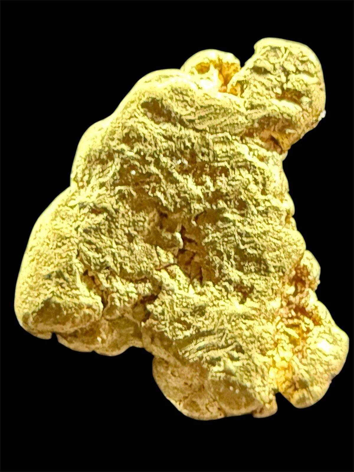 .551 GRAMS CALIFORNIA NATURAL PURE GOLD NUGGET GENUINE #CA206