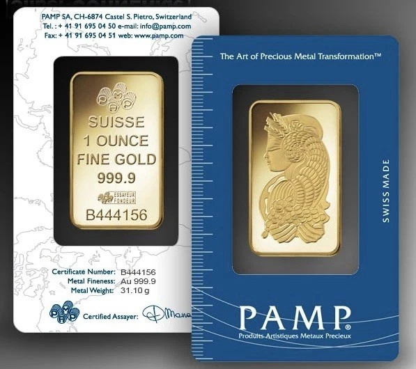 Finegold 999 Pure Gold Bar