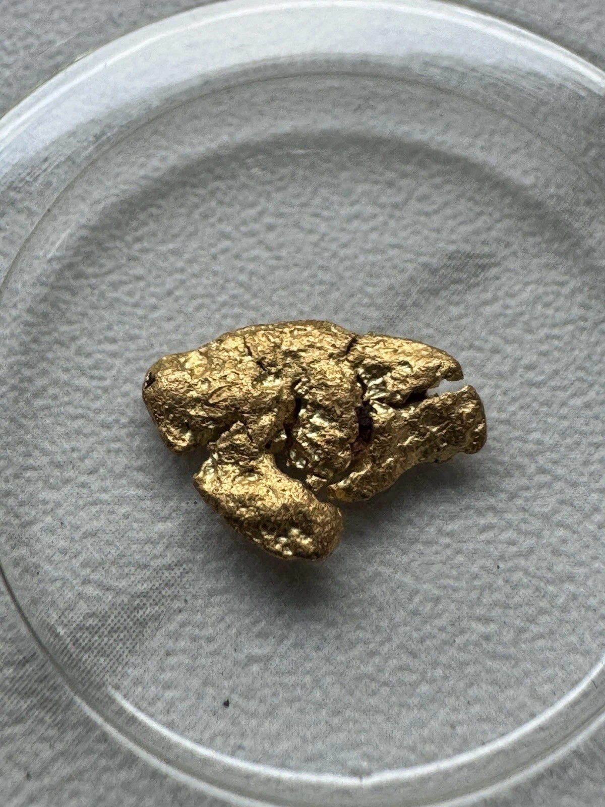 Gold Nugget 999 Natural Gold from Australia with "Perth Mint Certificate" 0.72 Grams