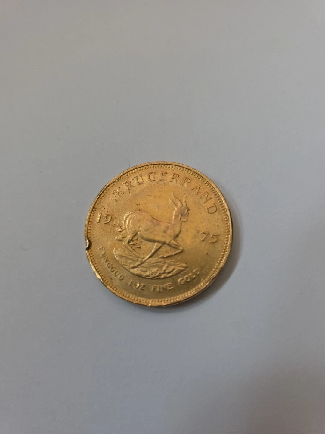 KrΓΌgerrand GoldmΓΌnze 1975 1OZ