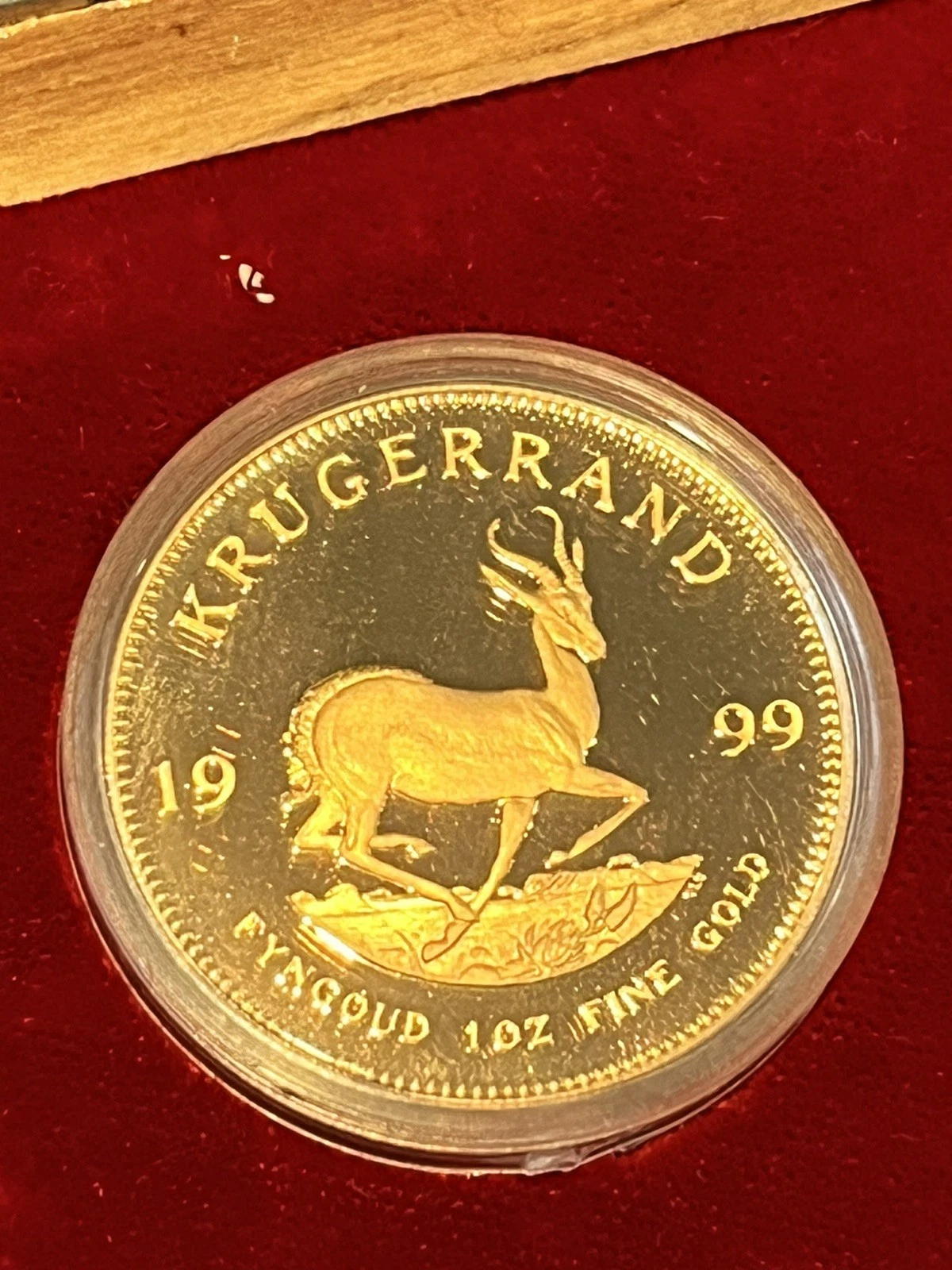 Krugerrand Krugerrand Gold 1 oz 1999 Proof Proof 31.1 gr Investor and Collector Coin