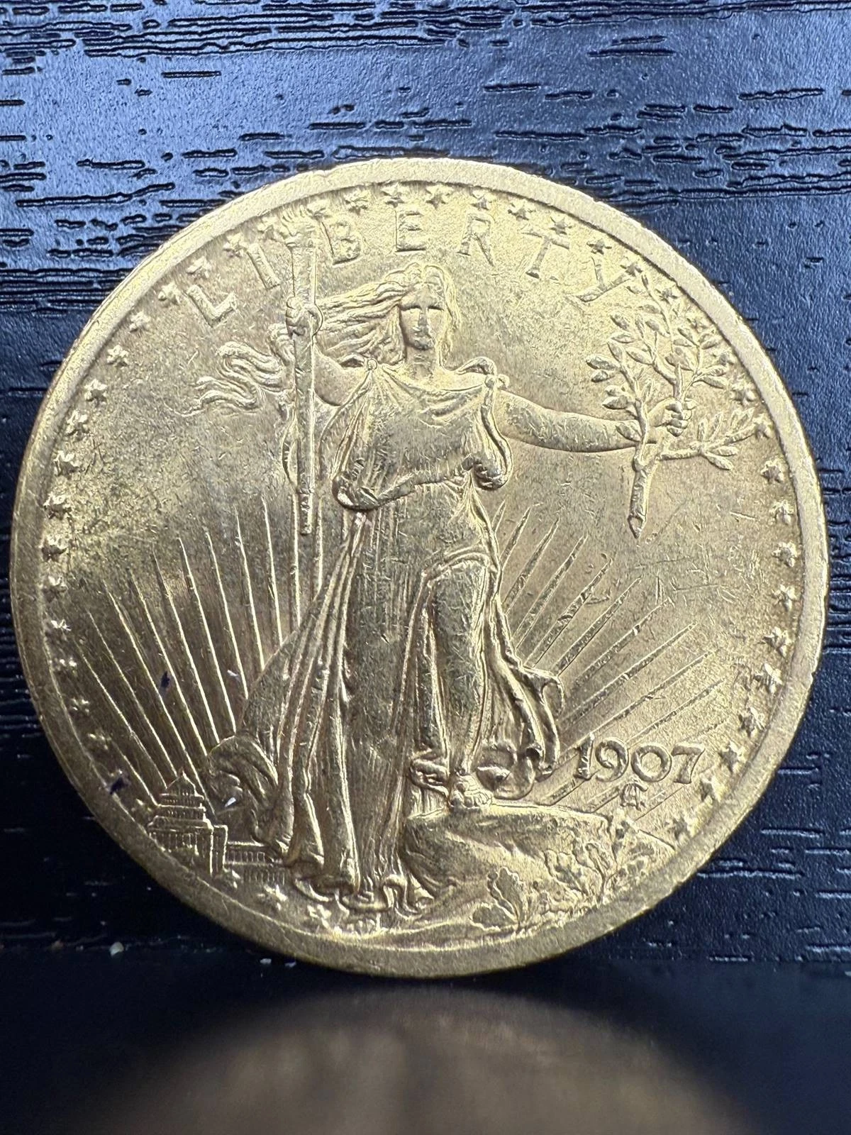 NobleSpirit GOLD 1907 $20 St Gaudens Double Eagle