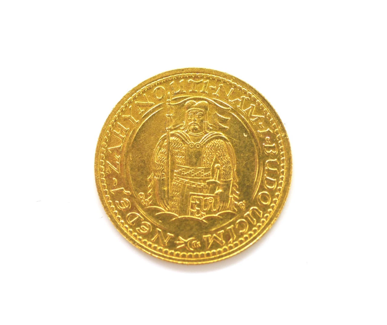 Rare - Gold Coin - Czechoslovakia - 1 Ducat - 1932 - St. Wenceslas 986 Gold
