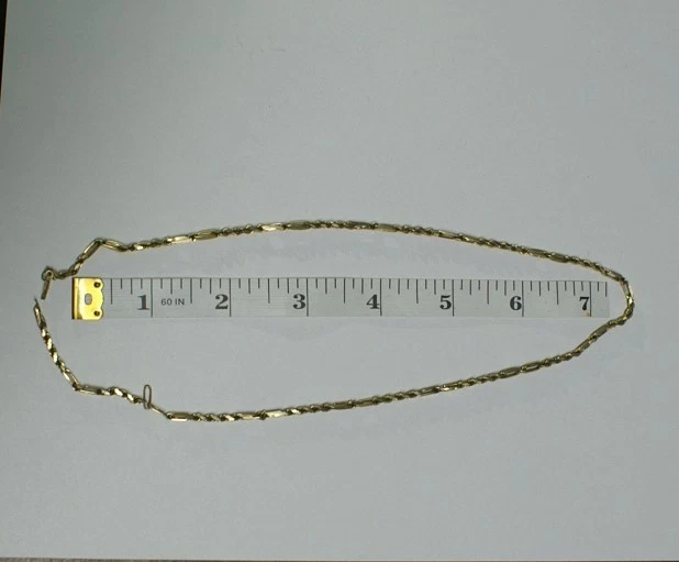 SN850 10.08 Grams 14K Yellow Gold Necklace Scrap Broken