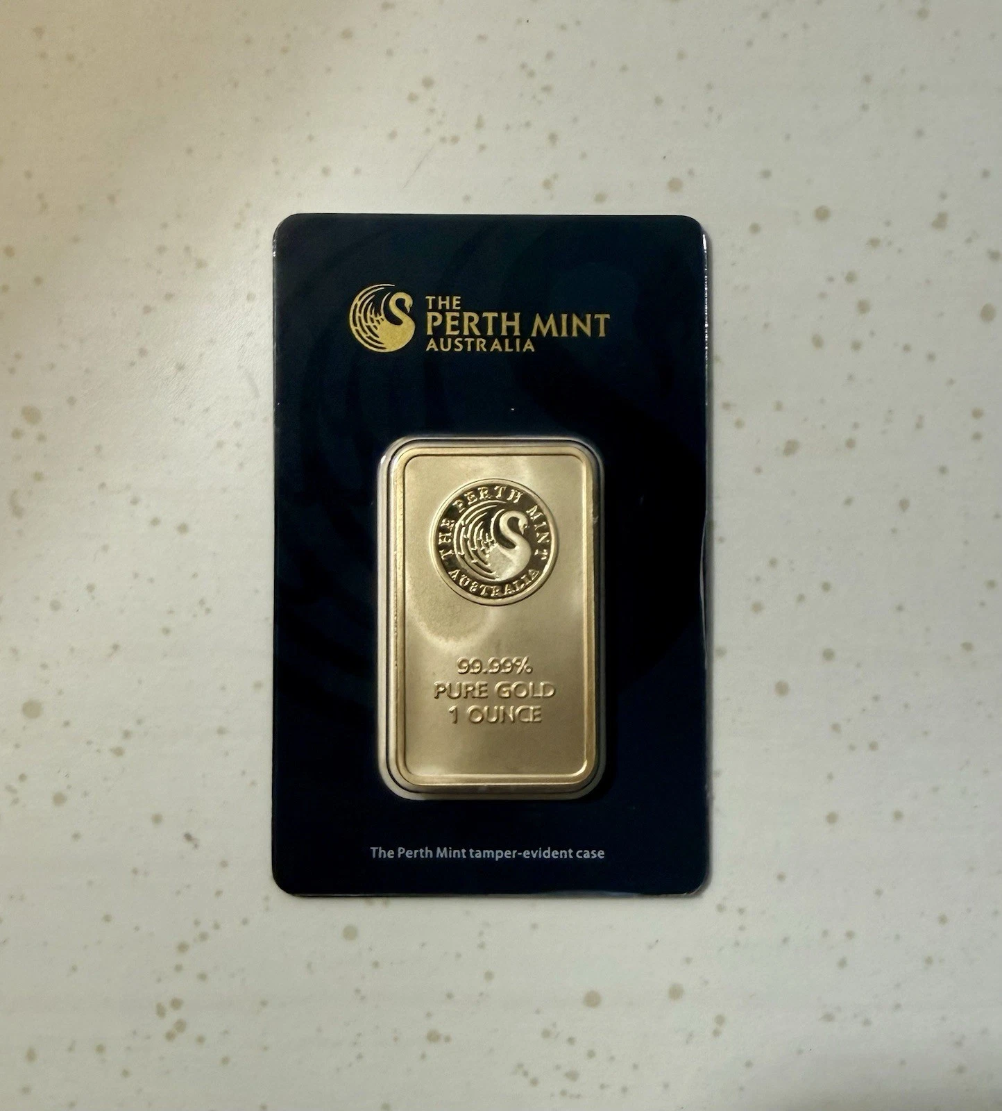 The Perth Mint Australia Gold Bar 99.99 Fine in Assay 1 oz