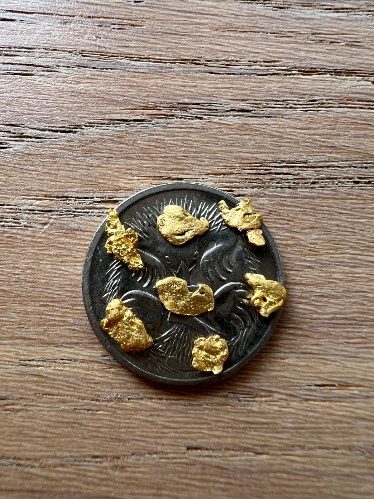Total 0.61 Grams Australian Natural Gold Nuggets - QLD, seven unique nuggets
