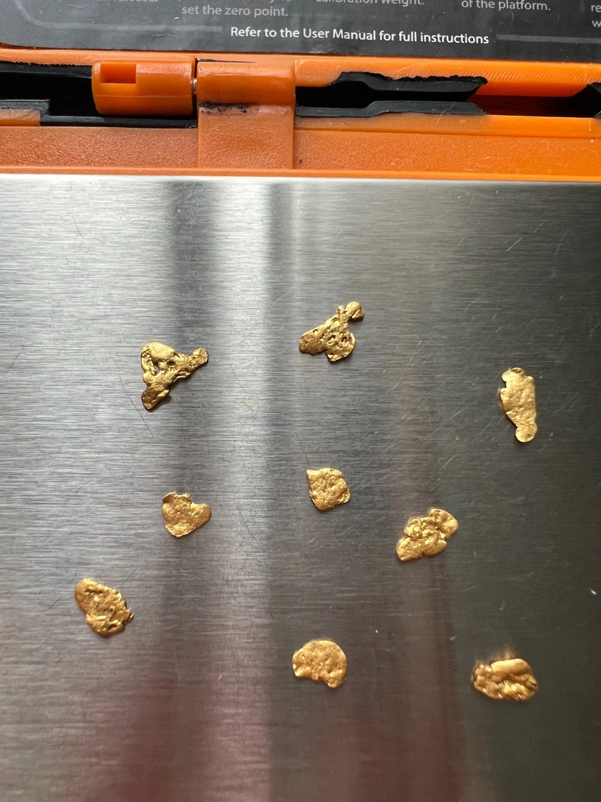 Total 0.79 Grams Australian Natural Gold Nuggets - QLD, nine unique nuggets